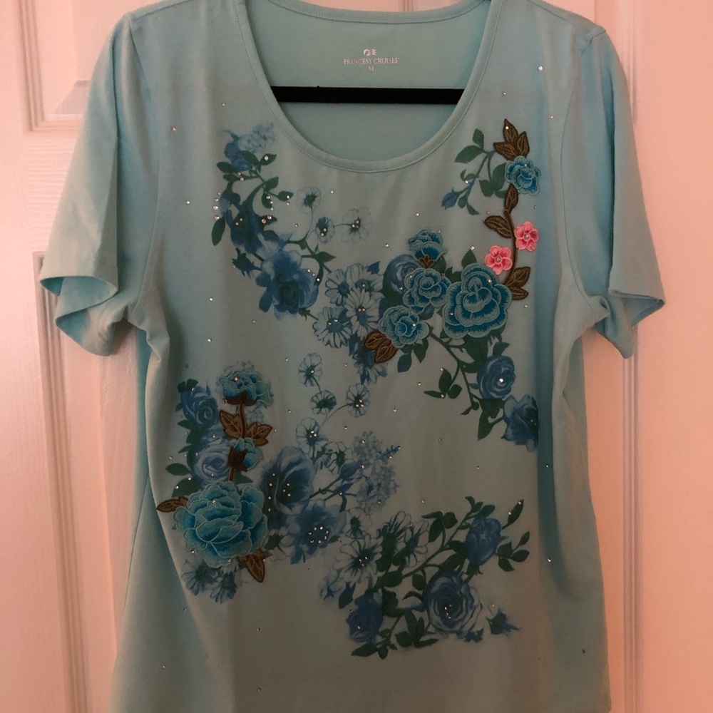 Princess Cruises Embellished T Shirt